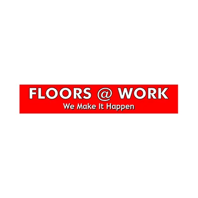 Home 41 Floors @ Work logo with the tagline "We Make It Happen," emphasizing flooring expertise and service quality for Barrie Oaks Flooring.